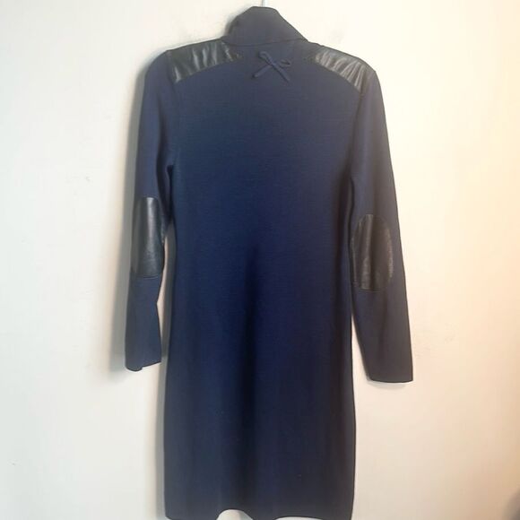 Kate Spade Navy Midi Sweater Dress  M - Picture 4 of 7